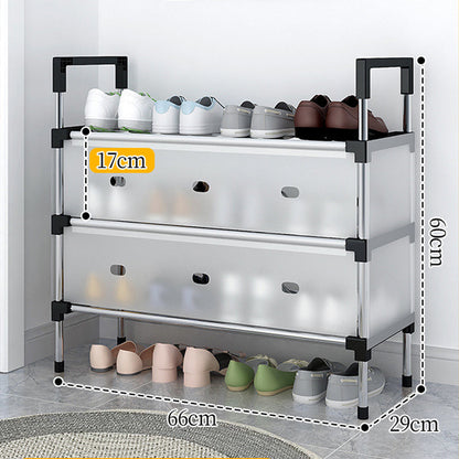 👟📦 Zapatera Multinivel Gran Capacidad – Organiza Hasta 12 Pares, Estructura Resistente y Ahorra Espacio al Máximo 🏠✨