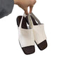 Sandalias retro de mujer con puntera cuadrada y talón abierto
