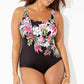 💖 ¡50 % DE DESCUENTO POR TIEMPO LIMITADO! Bañador de una pieza con estampado floral