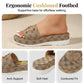 Stylish Geometric Pattern Slip-On Sandals