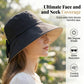 Mujeres Bowknot ancho borde sombrero protector del sol