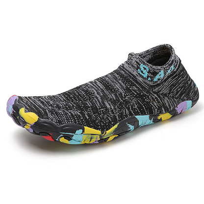 👣 ¡AHORRA UN 50 %! 🌊 Zapatillas acuáticas ligeras: calcetines acuáticos de secado rápido para surf, natación y fitness. Suela antideslizante, malla transpirable y perfectas para pasear por la playa, hacer yoga o correr 🏄‍♂️