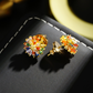 💥50% DESCUENTO! 🔥 Aretes y Collar de Fuegos Artificiales Coloridos para Mujer