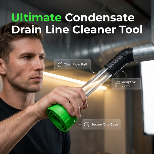 ❄️🔧 Limpiador de Línea de Drenaje de Condensado – Elimina Obstrucciones y Algas sin Desmontar el Aire Acondicionado 💨✨
