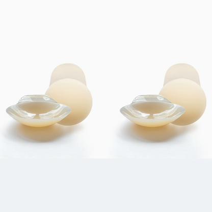 💞¡Compra 1 y llévate 1 GRATIS!🌈✨Cubrepezones Adhesivos Invisibles con Efecto Realzador para Mujer