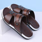 📢📢50% DE DESCUENTO !! ⏰Sandalias Slip-On de Cuero Sintético para Hombre