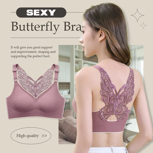 🦋 Sujetador de mariposa sexy | Compra más, recibe más regalos 🎁