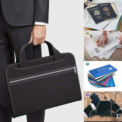 💼🎒 PRECIO ESPECIAL HOY | Carpeta para documentos con asa
