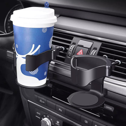 Portavasos multifunción para coche