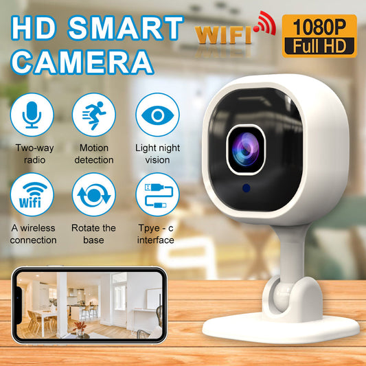Cámara de seguridad inalámbrica inteligente HD para el hogar