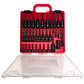🧲🔩 Set de 55 Piezas Magnéticas para Impacto – Puntas y Dados Organizados, Agarre Fuerte y Cambio Rápido sin Caídas 🧰⚡
