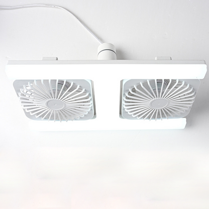 Ventilador de techo LED moderno 2 en 1 con luz