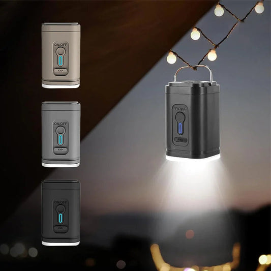🏕️  Bomba de aire recargable de camping - luz led, inflación rápida, compacto - pago en efectivo 🔋