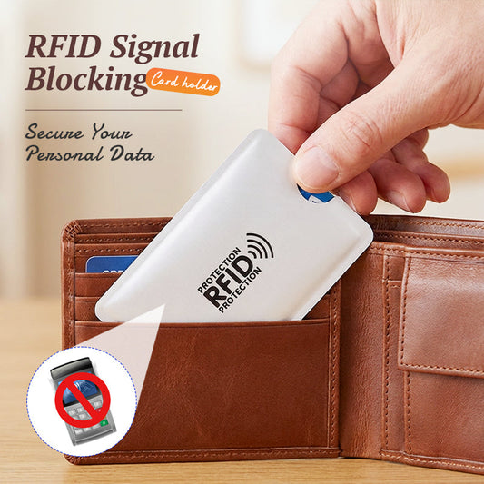 Fundas con bloqueo RFID para tarjetas de crédito