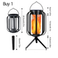 🏮☀️ Linterna Solar de Llama Parpadeante – Impermeable y encendido automático – Brillo cálido realista, perfecta para patios, jardines o caminos – sin necesidad de cableado 🌙