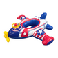Flotador inflable con forma de avión para piscina para niños