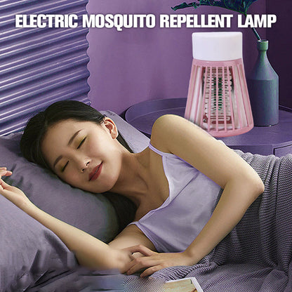 🔇✨ Lámpara eléctrica repelente de mosquitos: 99,99% de control físico de mosquitos, sin olor, sin radiación, funcionamiento silencioso. Atrapa los rayos UV en 360°, cubre hasta 30 m². ¡Perfecta para el dormitorio y el jardín! 😴🌙🛡️
