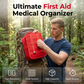 🚑 ¡OFERTA LIMITADA: 50 % DE DESCUENTO! 🩹 Bolsa organizadora médica de emergencia – Tejido Oxford, módulos inteligentes, fijación táctica 🏥