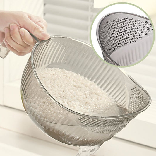 Escurridor Multifunción para Lavar Arroz con Asa