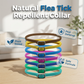 Collar repelente de parásitos para mascotas con aceites esenciales naturales