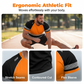 ⏰¡Oferta de Verano 50% OFF!!👕 Playera Deportiva de Bloques de Color Fluorescente para Hombre – Alta Visibilidad, Transpirable, Para Correr y Entrenar ✨