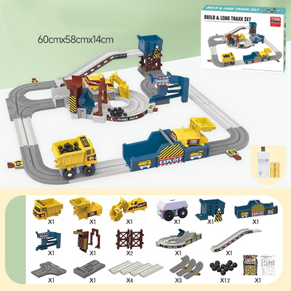 🚂⛏️ Tren Eléctrico Mina Interactivo – Rieles, Luces y Aventura sin Fin para Niños 🏔️✨
