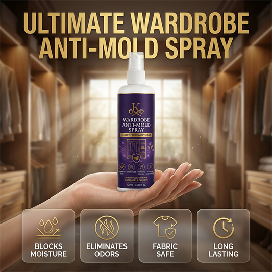 🧥🚫Spray Antimoho para Armarios – Eliminador de Moho y Control de Humedad 🦠💧