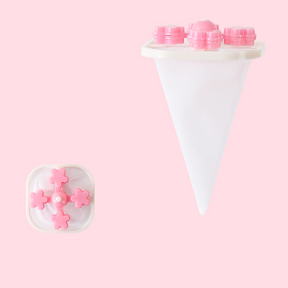 🐾🧺 Filtro flotante para la lavadora que retiene el pelo de las mascotas; captura fácilmente las pelusas y facilita la limpieza ✨