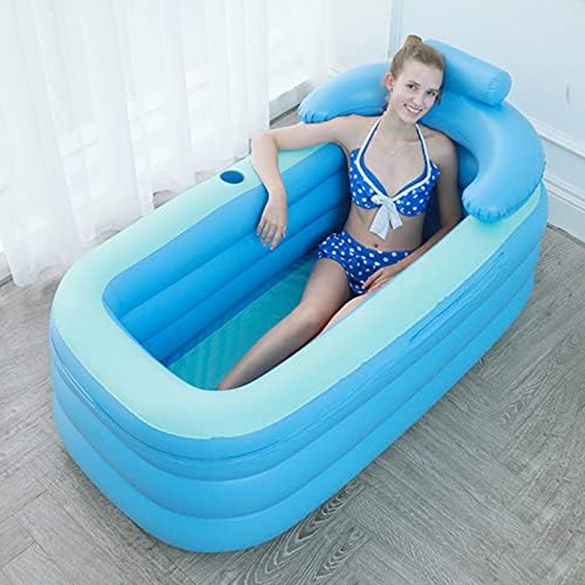 🛁✨ Bañera Inflable para Adultos – Spa Portátil, Relájate en Casa con Máxima Comodidad 🏠💆‍♂️