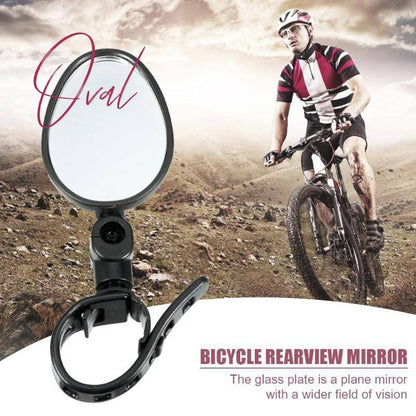 🚴‍♂️🔎 Espejo Retrovisor 360° – Giro Total, Visión Amplia y Máxima Seguridad para tu Bici 🚲🛡️