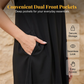 🌿💃 Vestido Volantes Mujer – Corte Sin Mangas, Caída Ligera y Movimiento Encantador al Caminar 🕊️👗