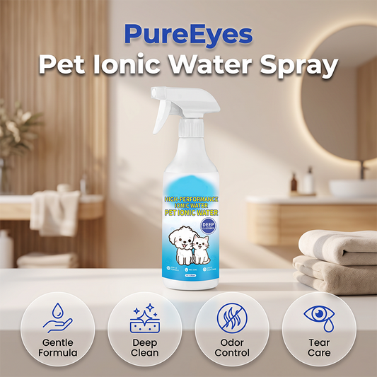 🐶💧 Spray Iónico para Manchas de Lágrimas – Limpieza Suave, Seguro y Eficaz para Perros y Gatos 👁️✨