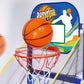 ⛹️ENVÍO GRATIS🚚💨Juego de baloncesto arcade interior para niños, incluye 4 pelotas 🏀