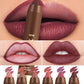💄✨ Lápiz Labial Mate de Larga Duración – Color Intenso que No se Borra, Acabado Terciopelo y Comodidad Todo el Día 💋⏰