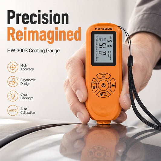 🚗📏 Medidor Digital de Espesor – Precisión en Pintura, Detecta Reparaciones y Chapa Oculta al Instante 🔍🎯