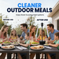 🍽️🛡️ Ahuyentador Moscas Portátil – Sin Químicos, Brazos Retráctiles y Perfecto para Picnics y Barbacoas 🍖🌿