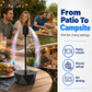 🍽️🛡️ Ahuyentador Moscas Portátil – Sin Químicos, Brazos Retráctiles y Perfecto para Picnics y Barbacoas 🍖🌿