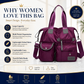 👜💧 Bolso Tote Impermeable Mujer – Gran Capacidad, Protege tus Cosas de la Lluvia y Listo para Todo 🌧️✨