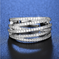 💍✨ Anillo Cruzado Multibanda Ajustable – Diseño Entrelazado, Cómodo y Perfecto para Cualquier Dedo 🤞💖
