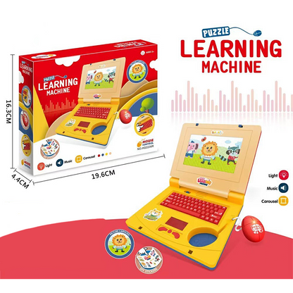 💻✨ Portátil Juguete Interactivo – Simulación Realista, Aprendizaje Divertido y Juegos Educativos para Peques 🧠🎵