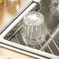 🍽️✨ Escurridor Ahorra Espacio para Fregadero – Diseño Compacto, Organiza Platos, Cubiertos y Vasos sin Ocupar la Encimera 🧼🏠