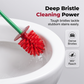 🍒✨ Escobilla de Baño Forma Cereza – Diseño Creativo, Limpieza Profunda y Decoración Divertida para tu WC 🛁💕