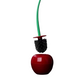 🍒✨ Escobilla de Baño Forma Cereza – Diseño Creativo, Limpieza Profunda y Decoración Divertida para tu WC 🛁💕