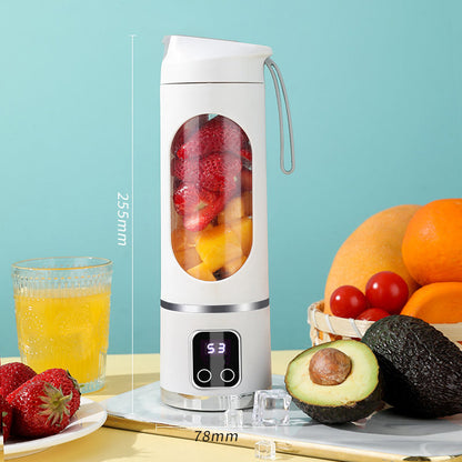 🍓🔋 Licuadora Portátil Inalámbrica – Sin Cables, Bate en cualquier Lado y Disfruta Batidos Frescos al Instante 🧃✨