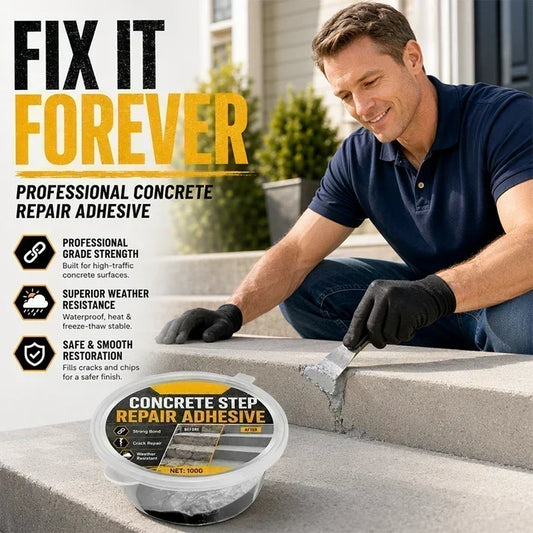 🥳OFERTA CALIENTE 2026🥳💞¡Más de 50K vendidos!🧰🛠️ Adhesivo Reparador para Escalones de Concreto