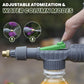 💧🔫 Pulverizador Manual Ajustable – Boquilla Multifunción, Cambia de Niebla Fina a Chorro Directo en un Giro 🌀✨