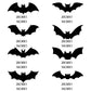 🦇✨ Set Pegatinas 3D Murciélagos Halloween – Efecto Realista, Adornos Espeluznantes para Paredes, Ventanas y Fiestas de Miedo 🎃👻