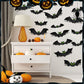 🦇✨ Set Pegatinas 3D Murciélagos Halloween – Efecto Realista, Adornos Espeluznantes para Paredes, Ventanas y Fiestas de Miedo 🎃👻