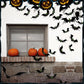 🦇✨ Set Pegatinas 3D Murciélagos Halloween – Efecto Realista, Adornos Espeluznantes para Paredes, Ventanas y Fiestas de Miedo 🎃👻