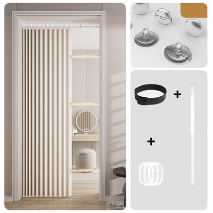 🔥⭐Cortina magnética para puertas plegables sin necesidad de taladrar